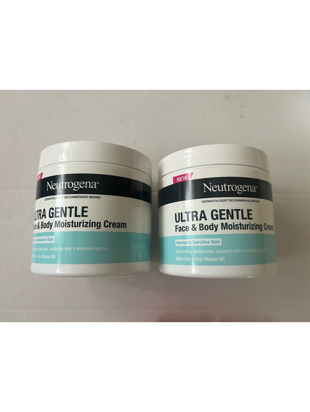 Neutrogena Ultra Gentle Face and Body Moisturizing Cream 11 oz. (2)